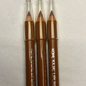 Joradana Kohl Kajal Lip Pencil, Color Honey - lot of 3